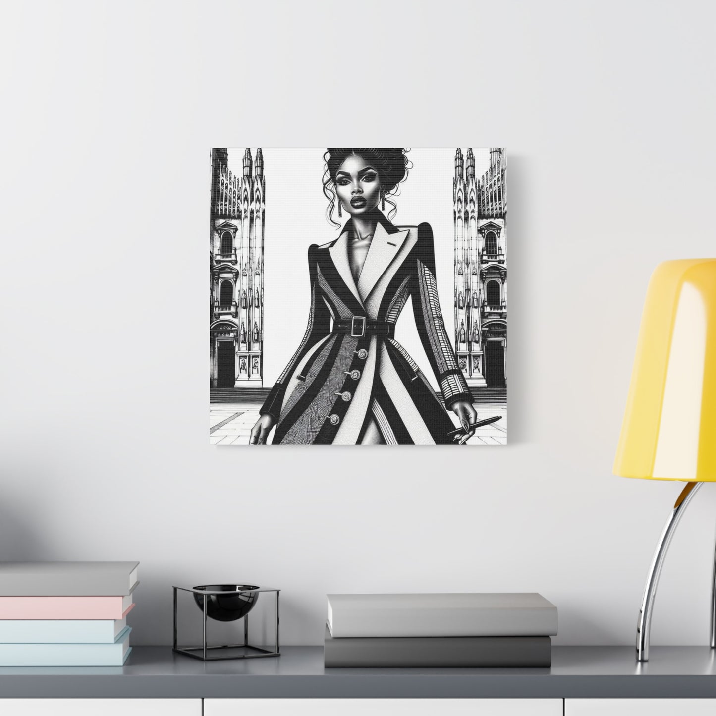 Beautiful Black Woman Canvas Art