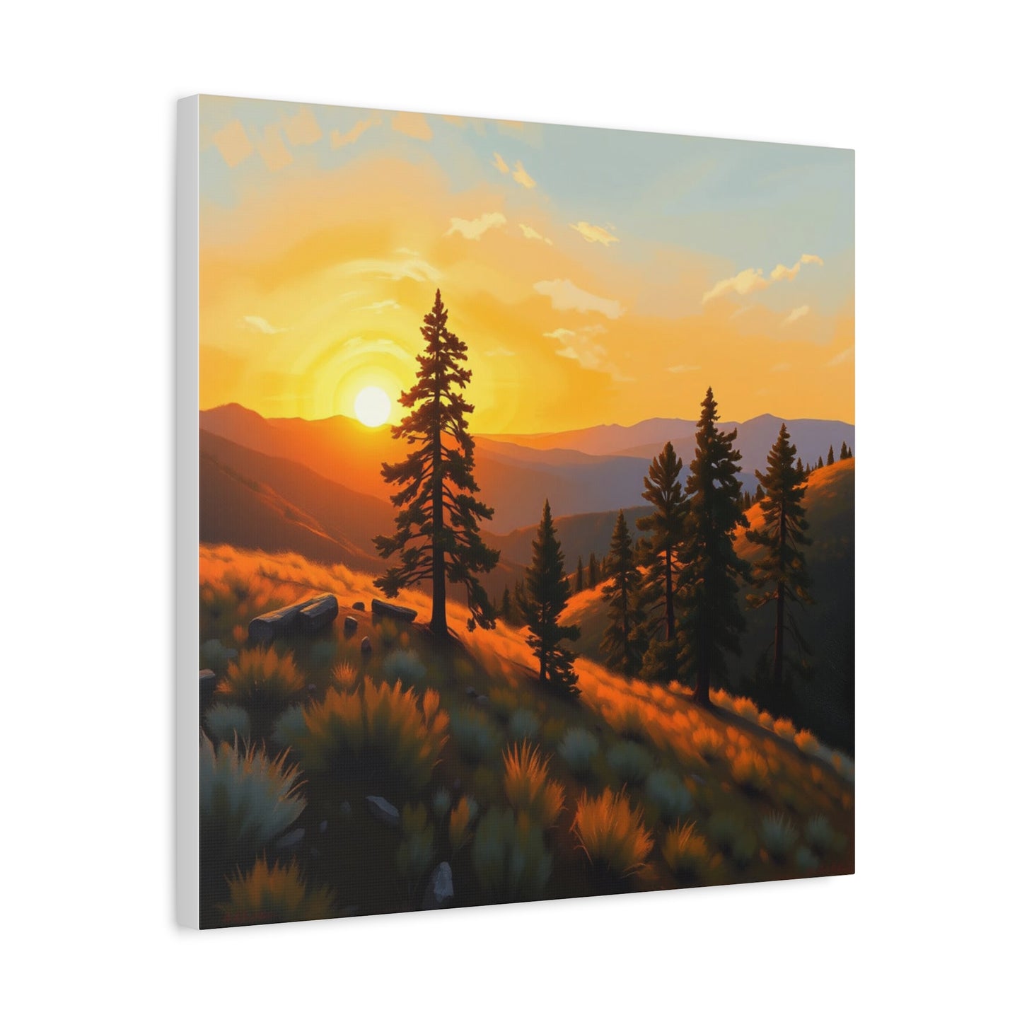 Canvas Wall Art - Black Hills Scenic