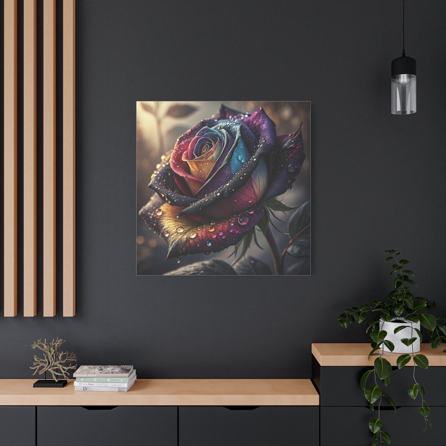 Canvas Print - The Perfect Rose Wall Art