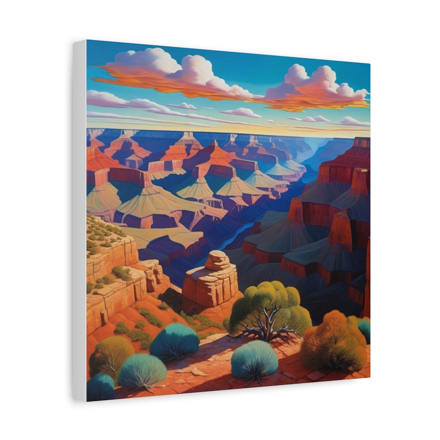 Canvas Print - Grand Canyon Abstract Art 3