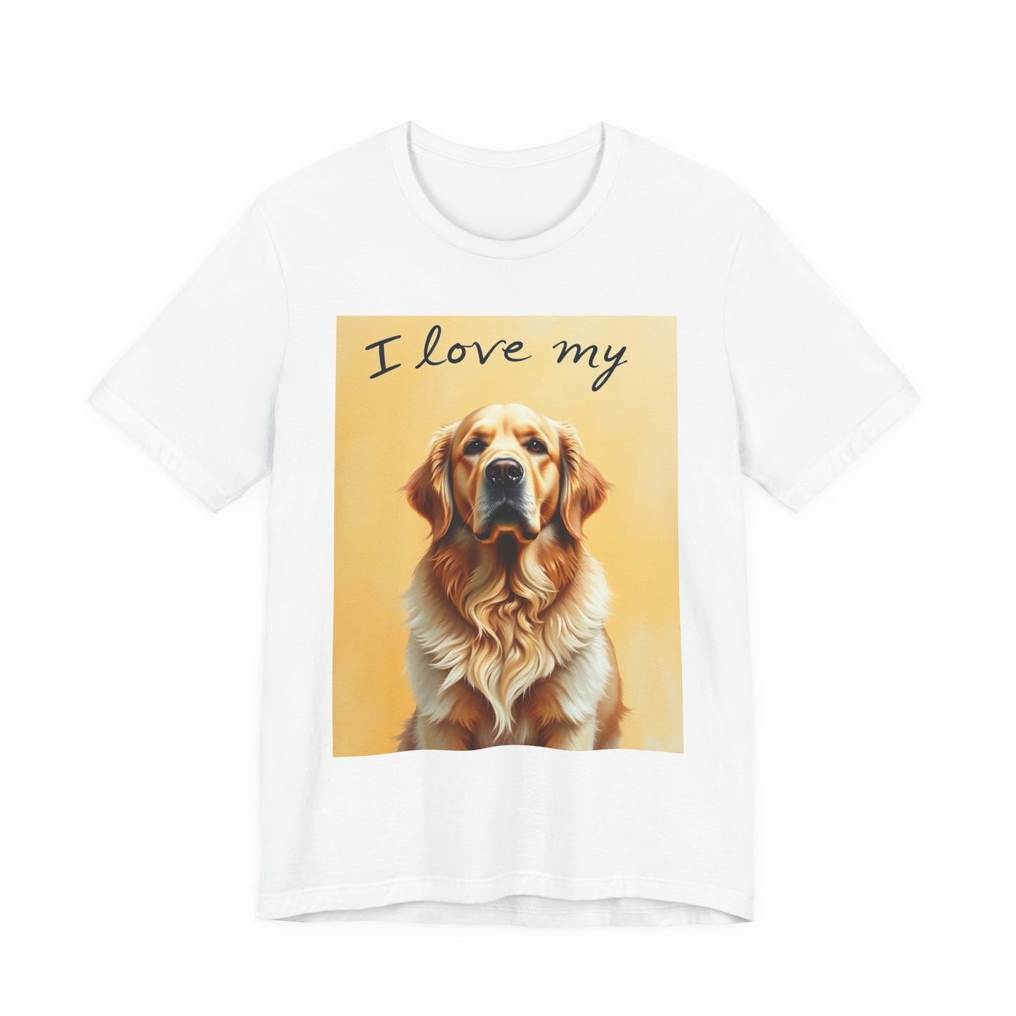 I Love My Golden T-Shirt 1
