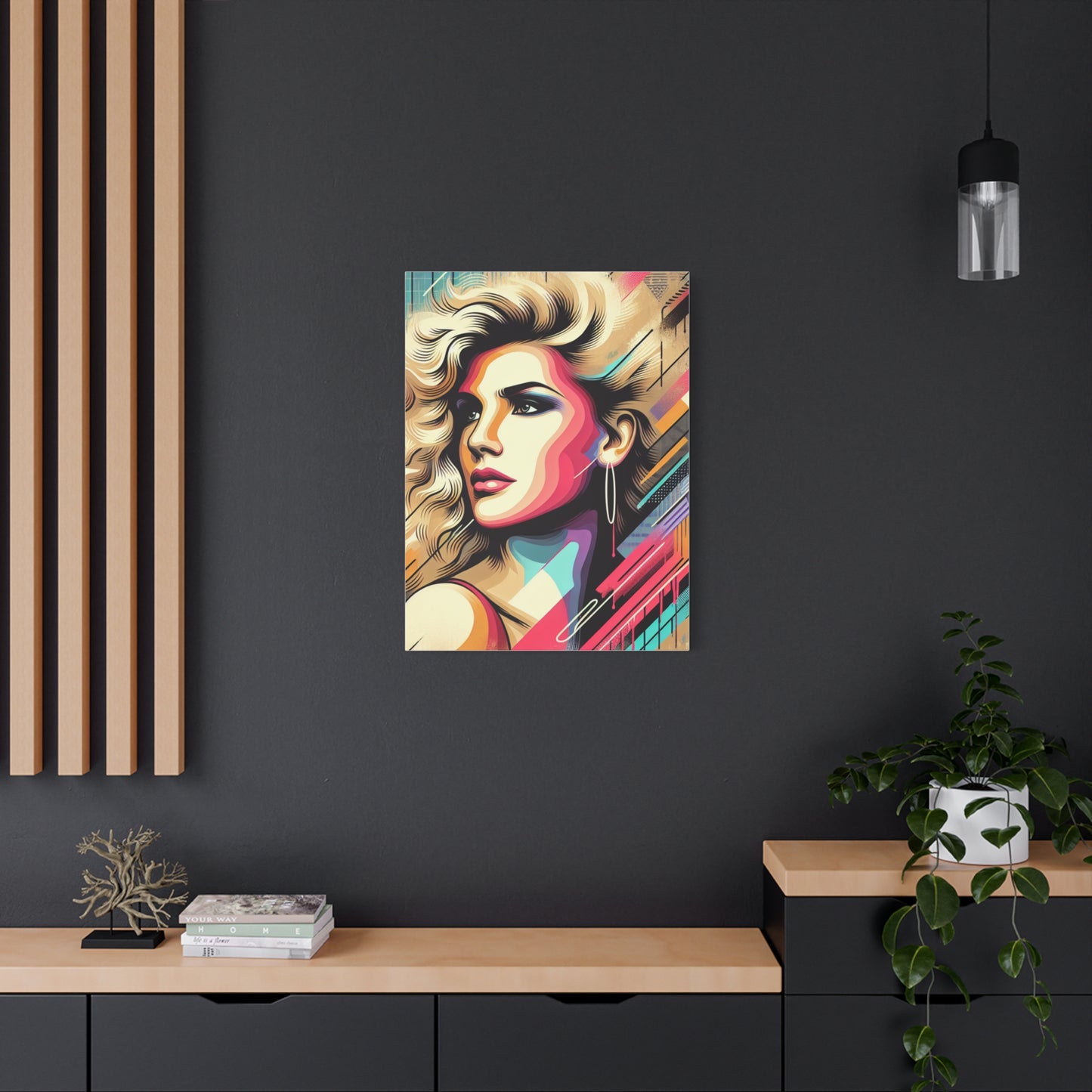 Pretty Woman Abstract Art