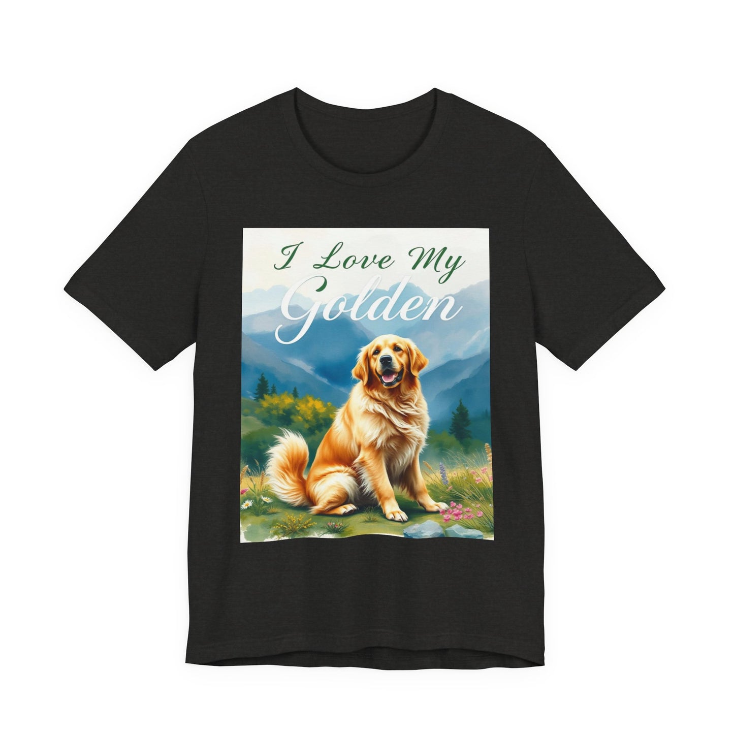 I Love My Golden T-Shirt