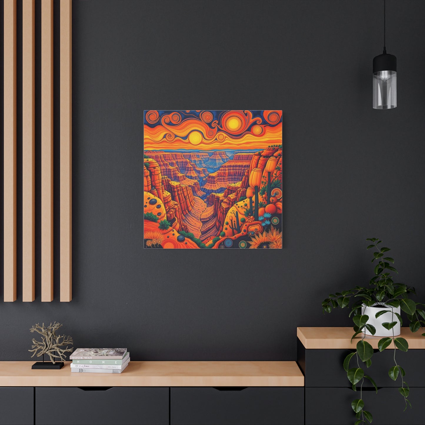 Canvas Print - Grand Canyon Abstract Art