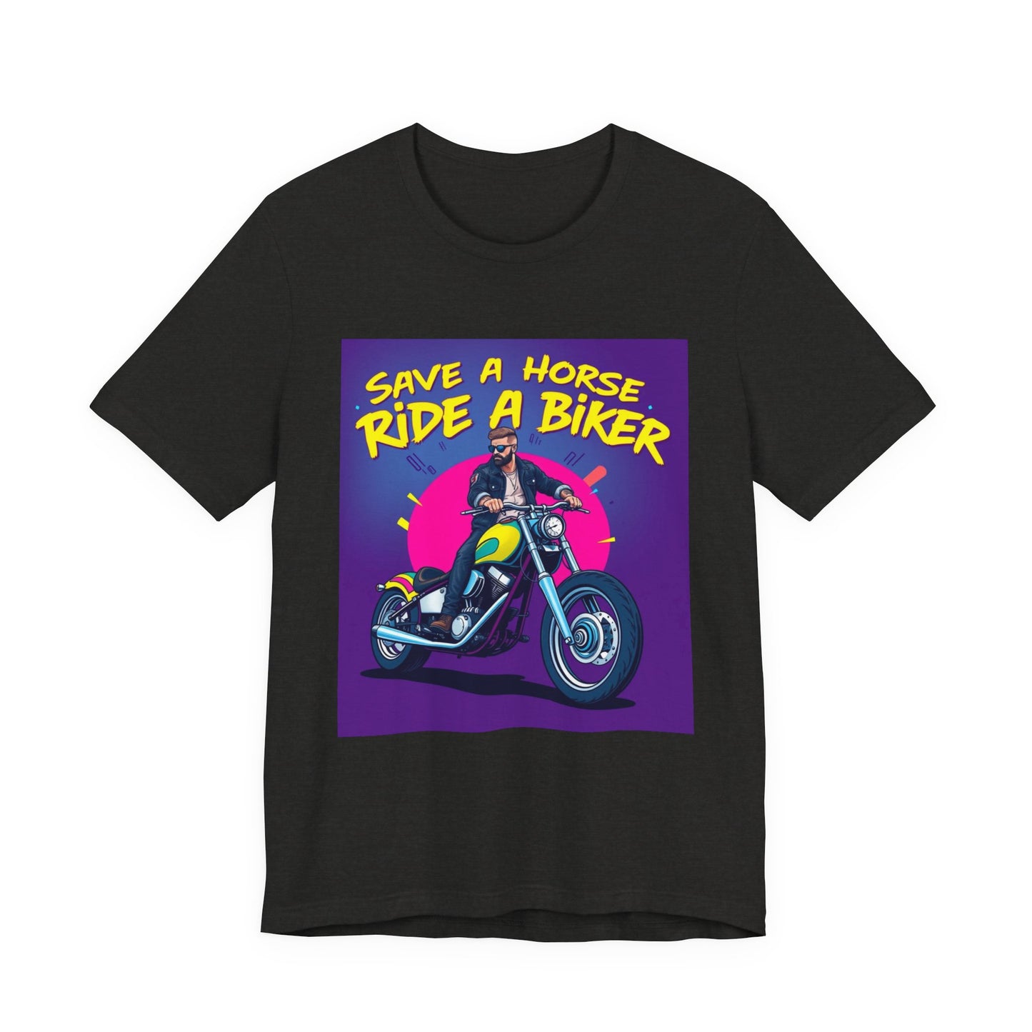 Save a Horse Ride a Biker Tee 1