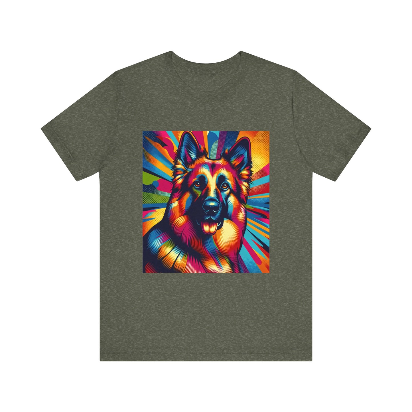 Retro German Shepard Tee- Unisex Shirt