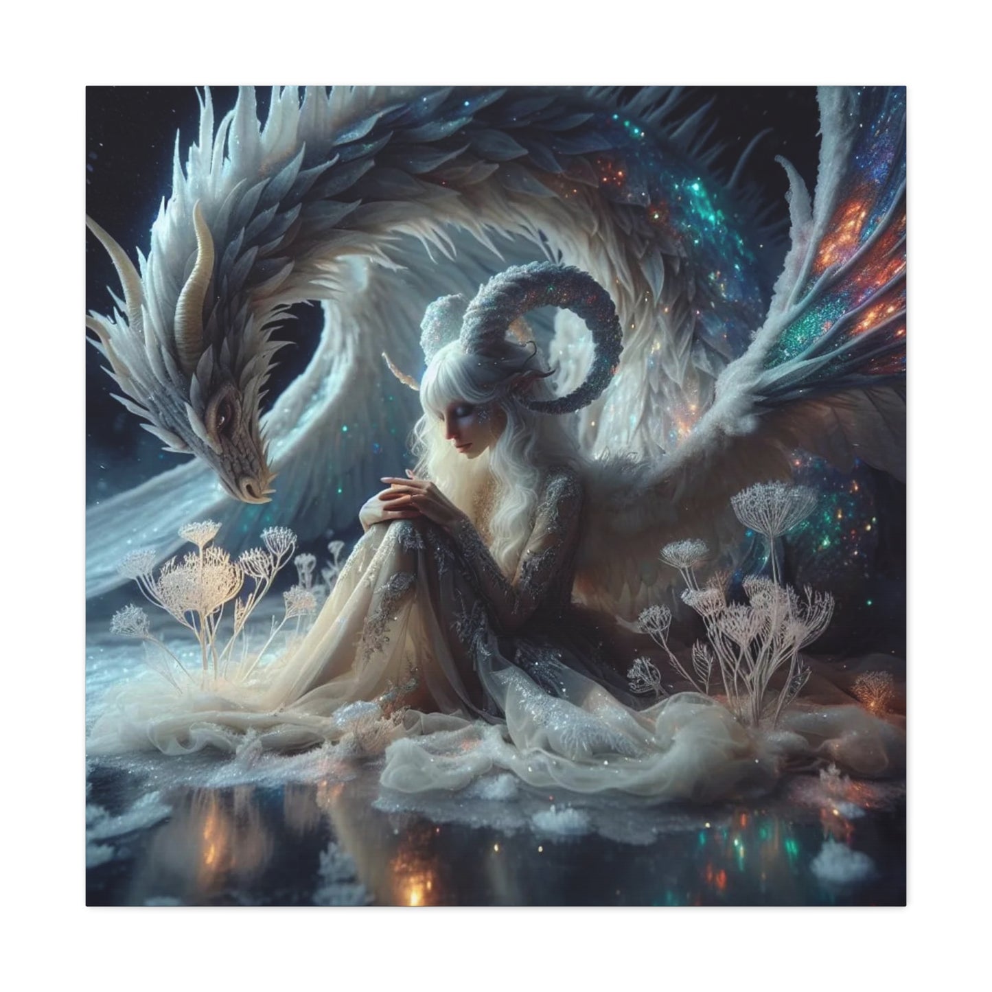 Canvas Print - The Dragon Queen Art