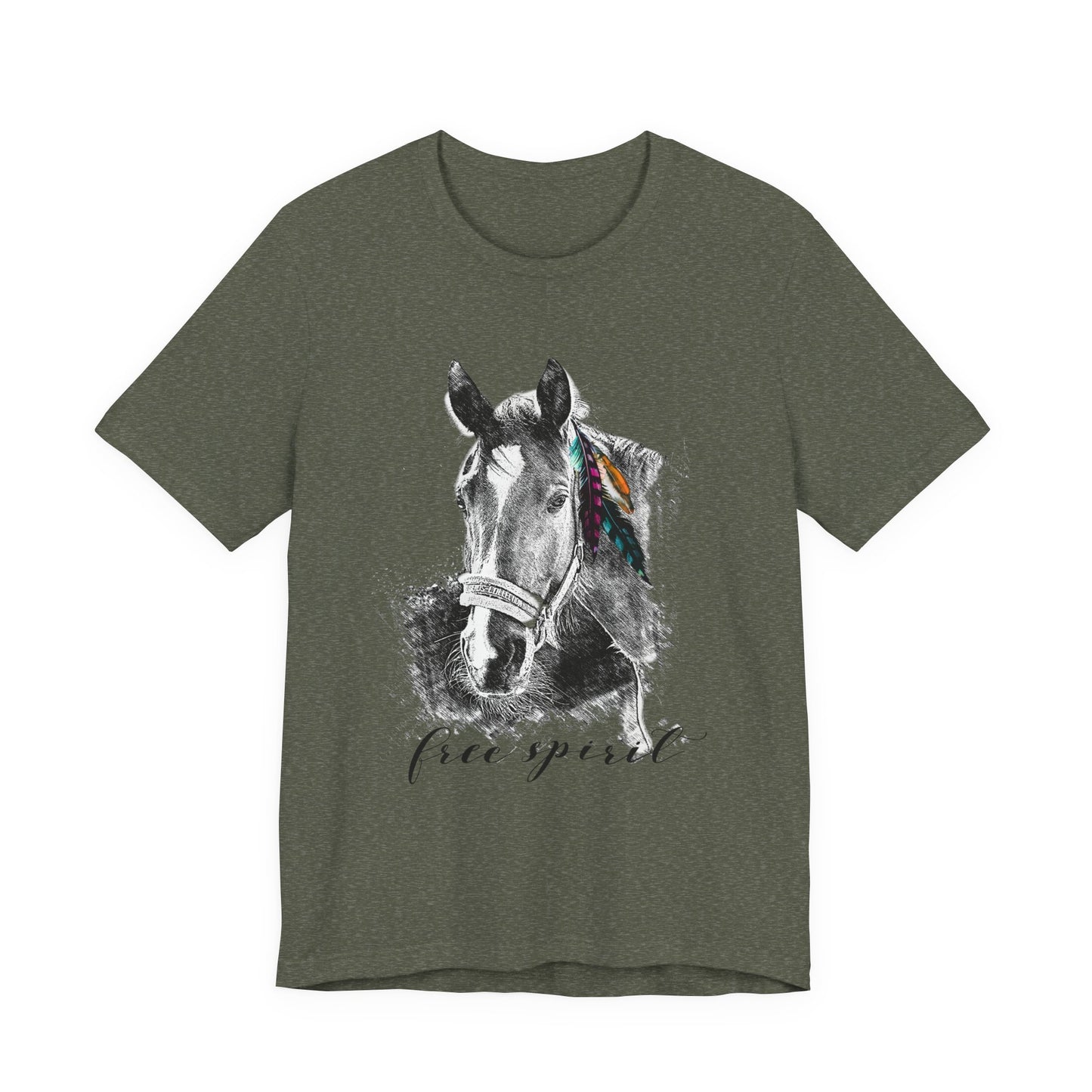 Free Spirit Horse Tee - Unisex Shirt