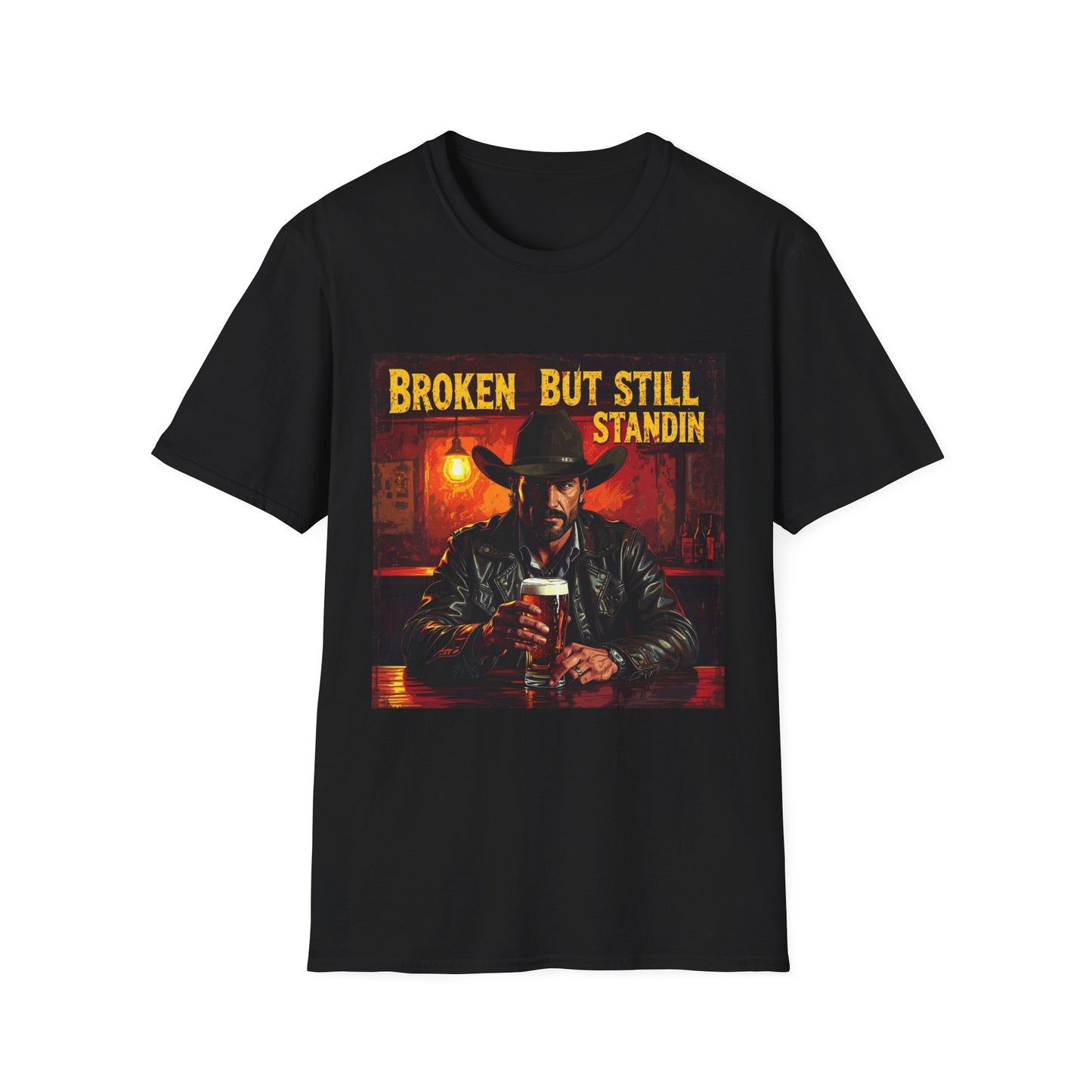 Broken But Still Standin Western Boho, Unisex T-Shirt,