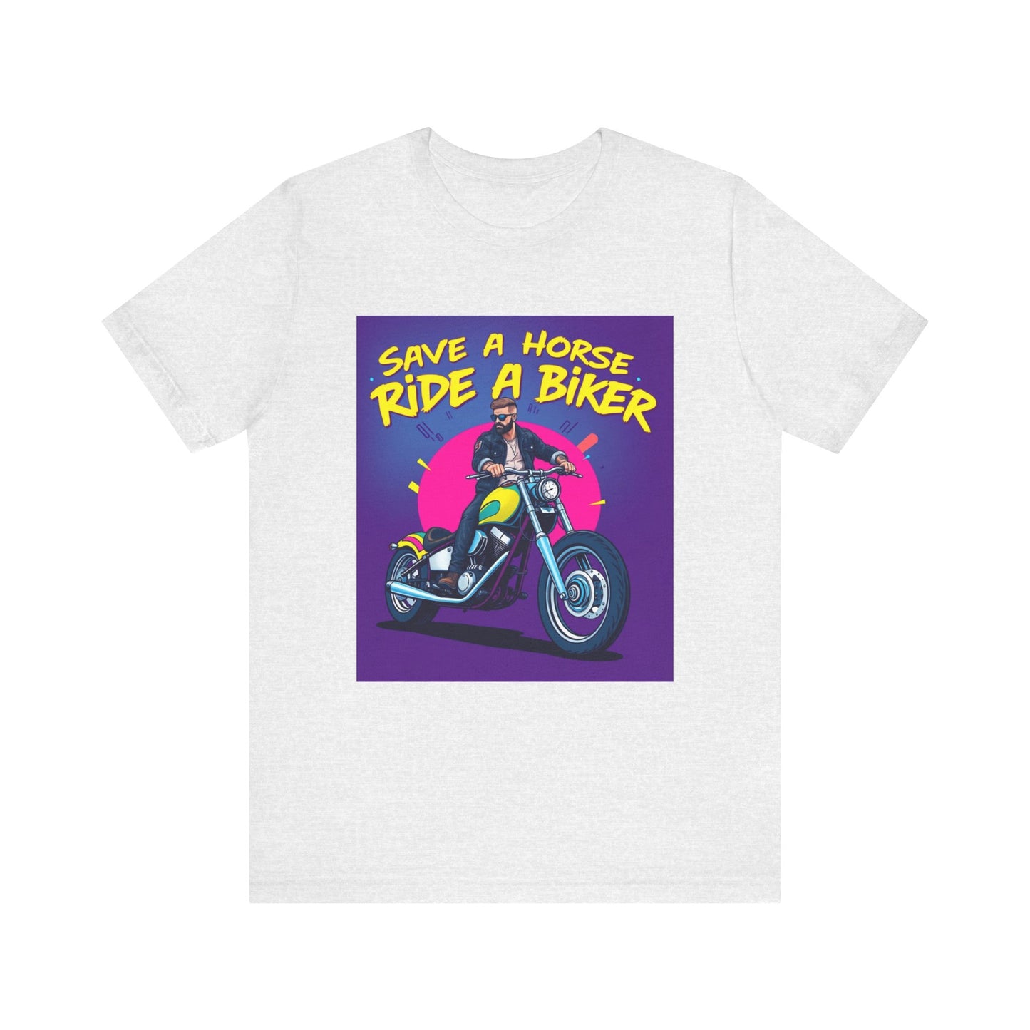Save a Horse Ride a Biker Tee 1