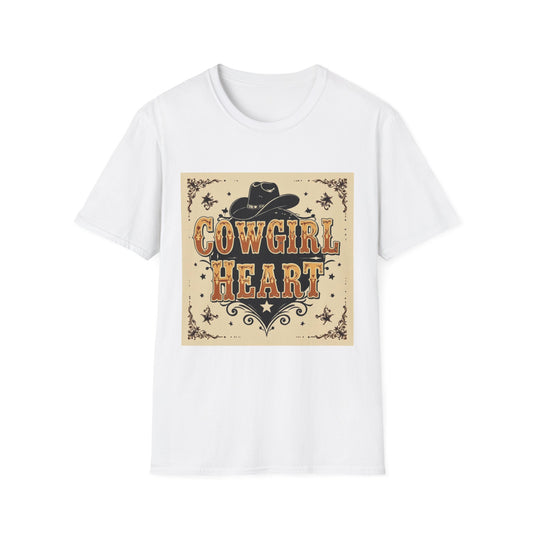 Cowgirl Heart Western Boho, Unisex T-Shirt,