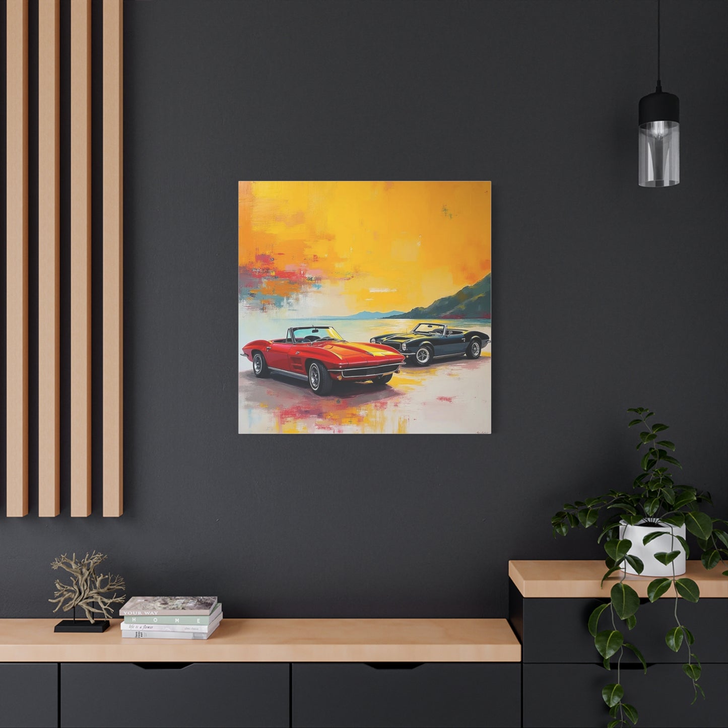 Corvette Abstract Art