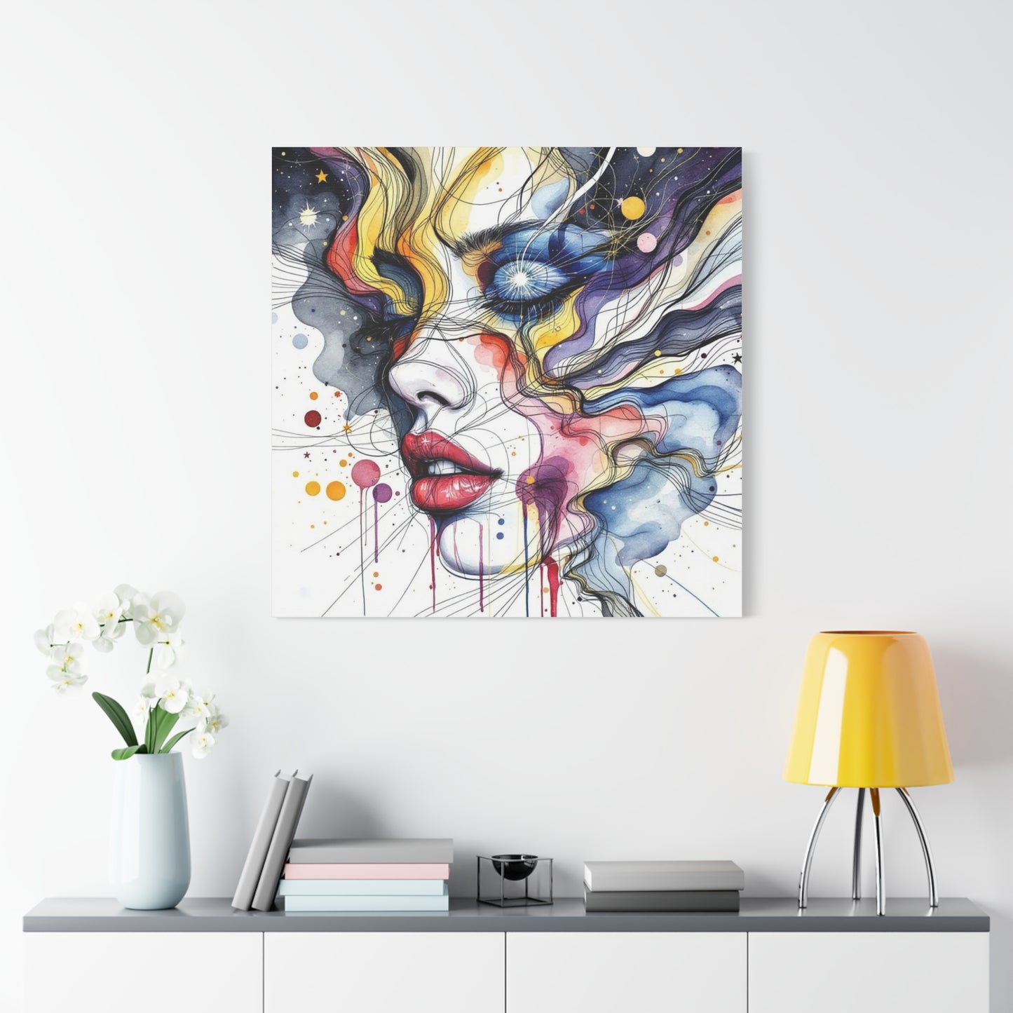 Abstract Lady Art