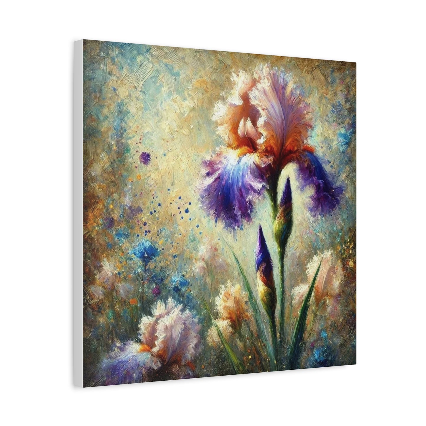 Canvas Print - Iris for Celebration Wall Art