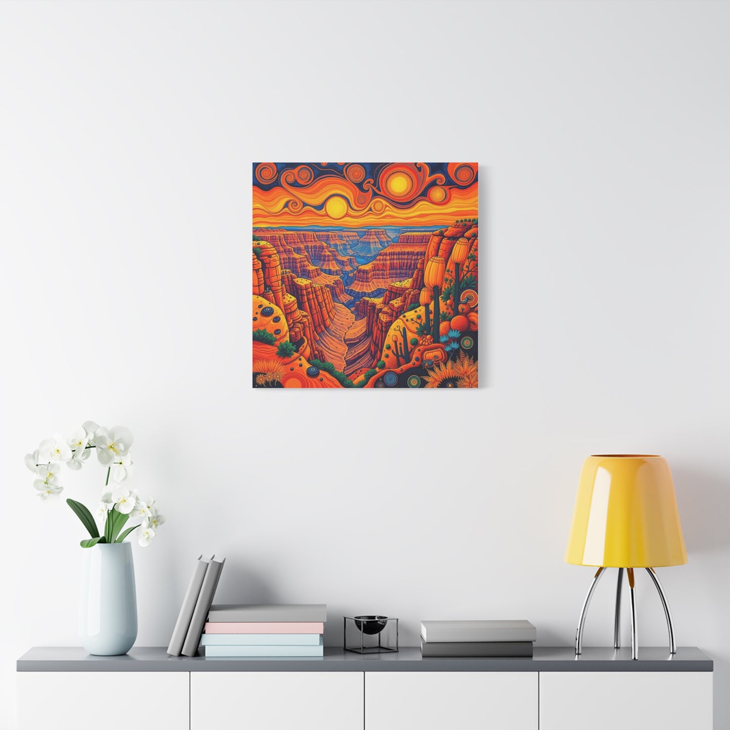 Canvas Print - Grand Canyon Abstract Art