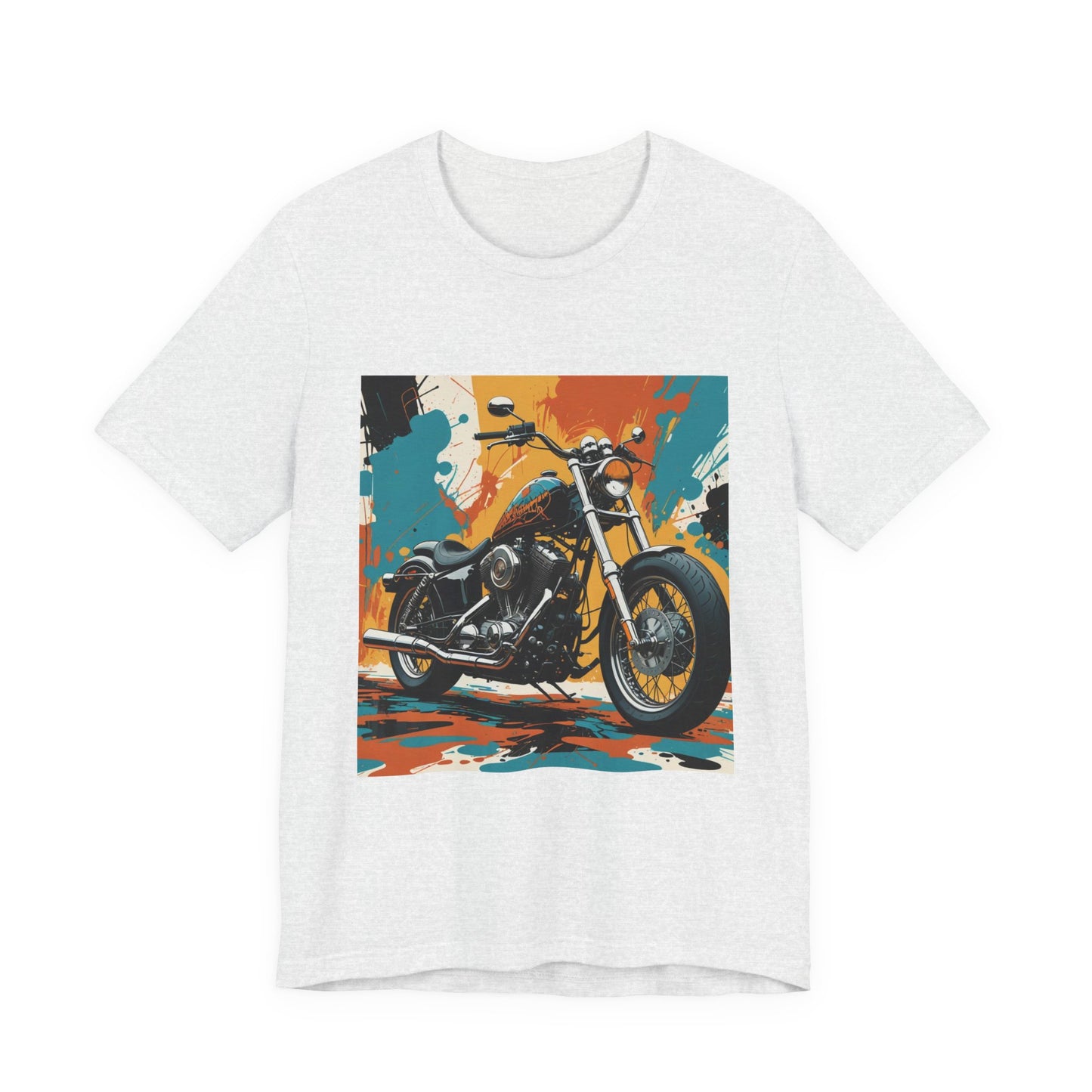 Abstract Chopper Tee 1
