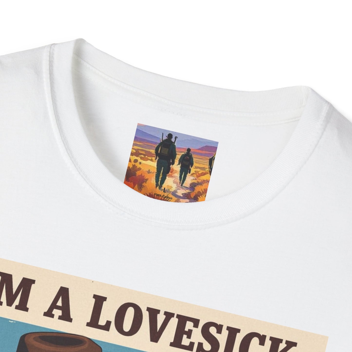 I'm a Lovesick Cowboy Western Boho, Unisex T-Shirt,