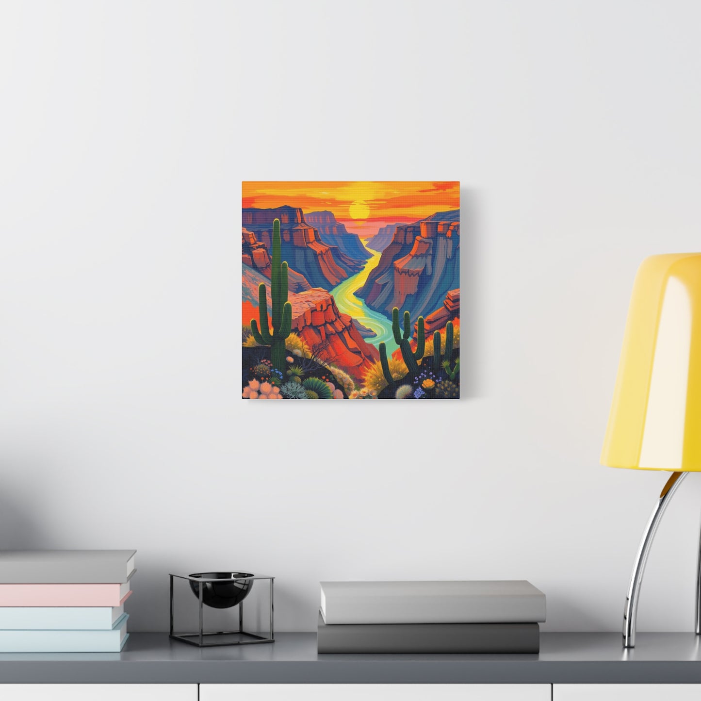 Canvas Print - Grand Canyon Abstract Art 1