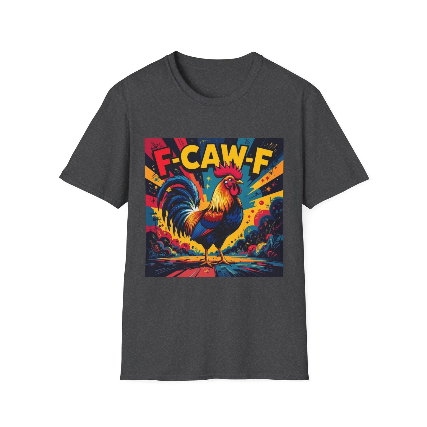 F-CAW-F Rooster Western Boho, Unisex T-Shirt,