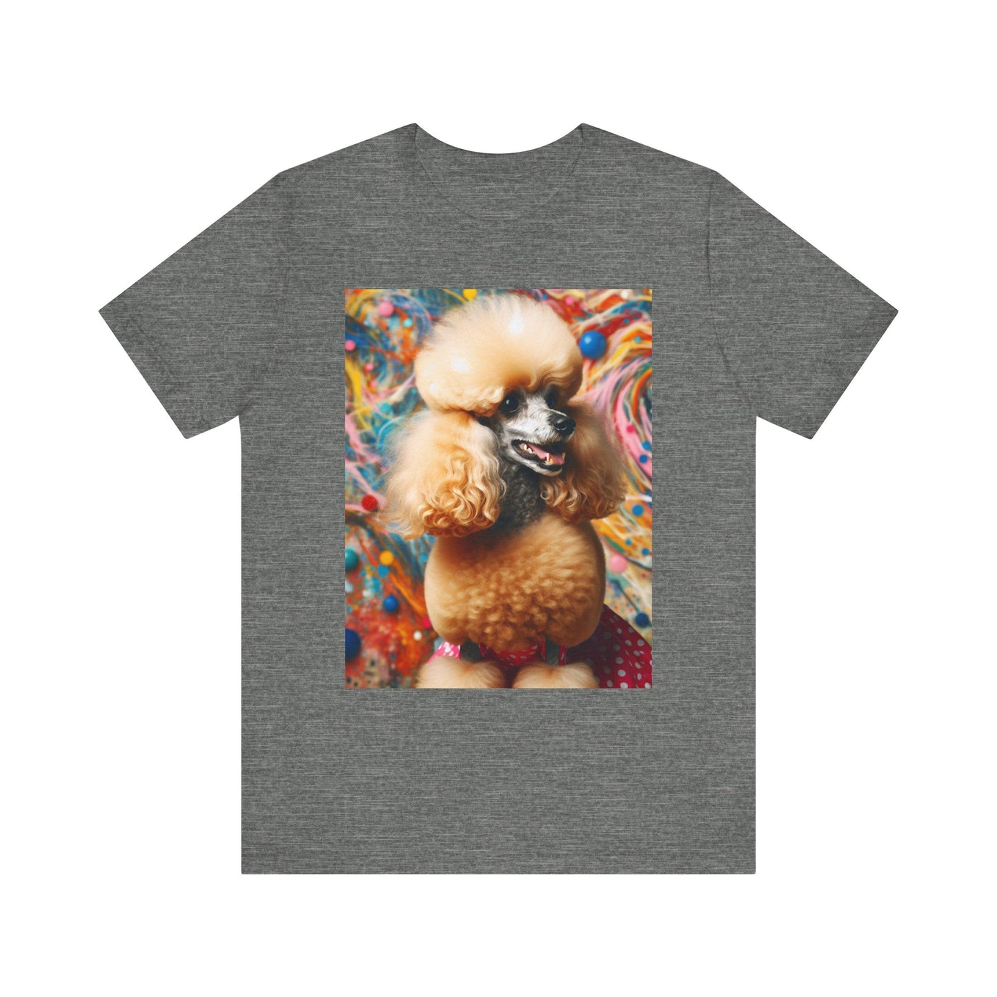 Retro Colorful Poodle Tee - Unisex Shirt