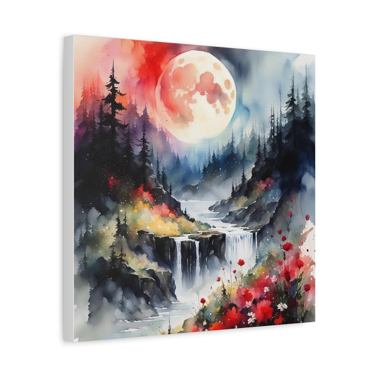 Large Moon Asian Abstract Art