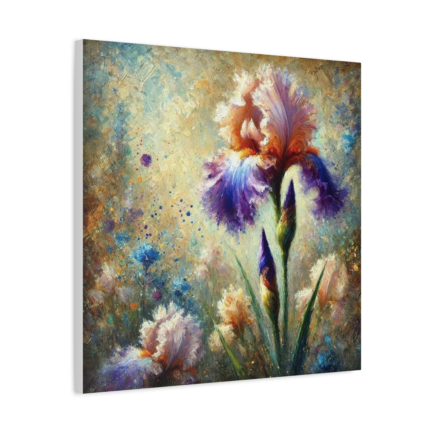 Canvas Print - Iris for Celebration Wall Art