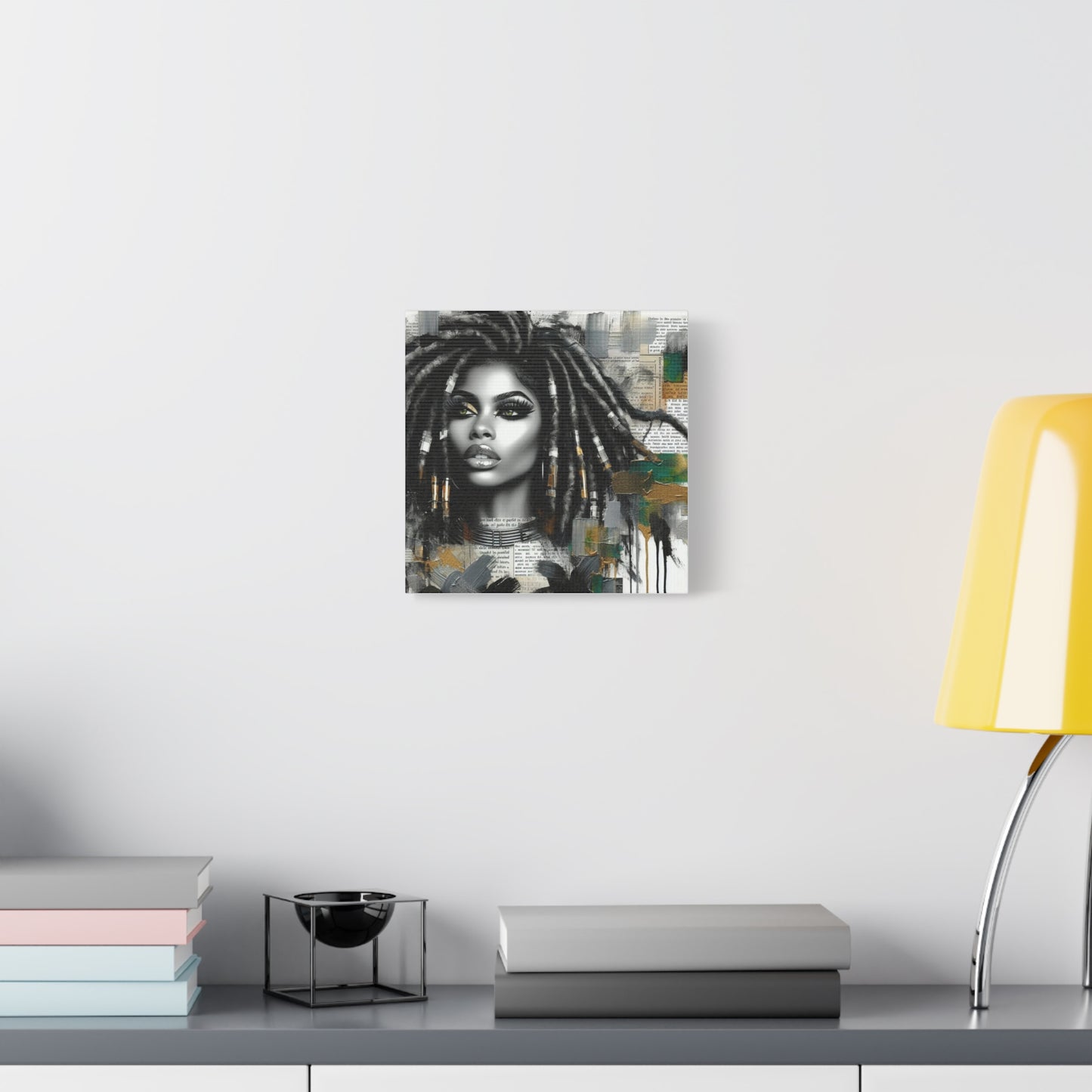 Beautiful Black Woman Canvas Art