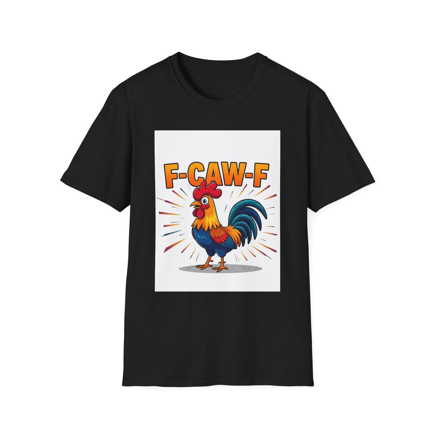 F-CAW-F Rooster Western Boho, Unisex T-Shirt,