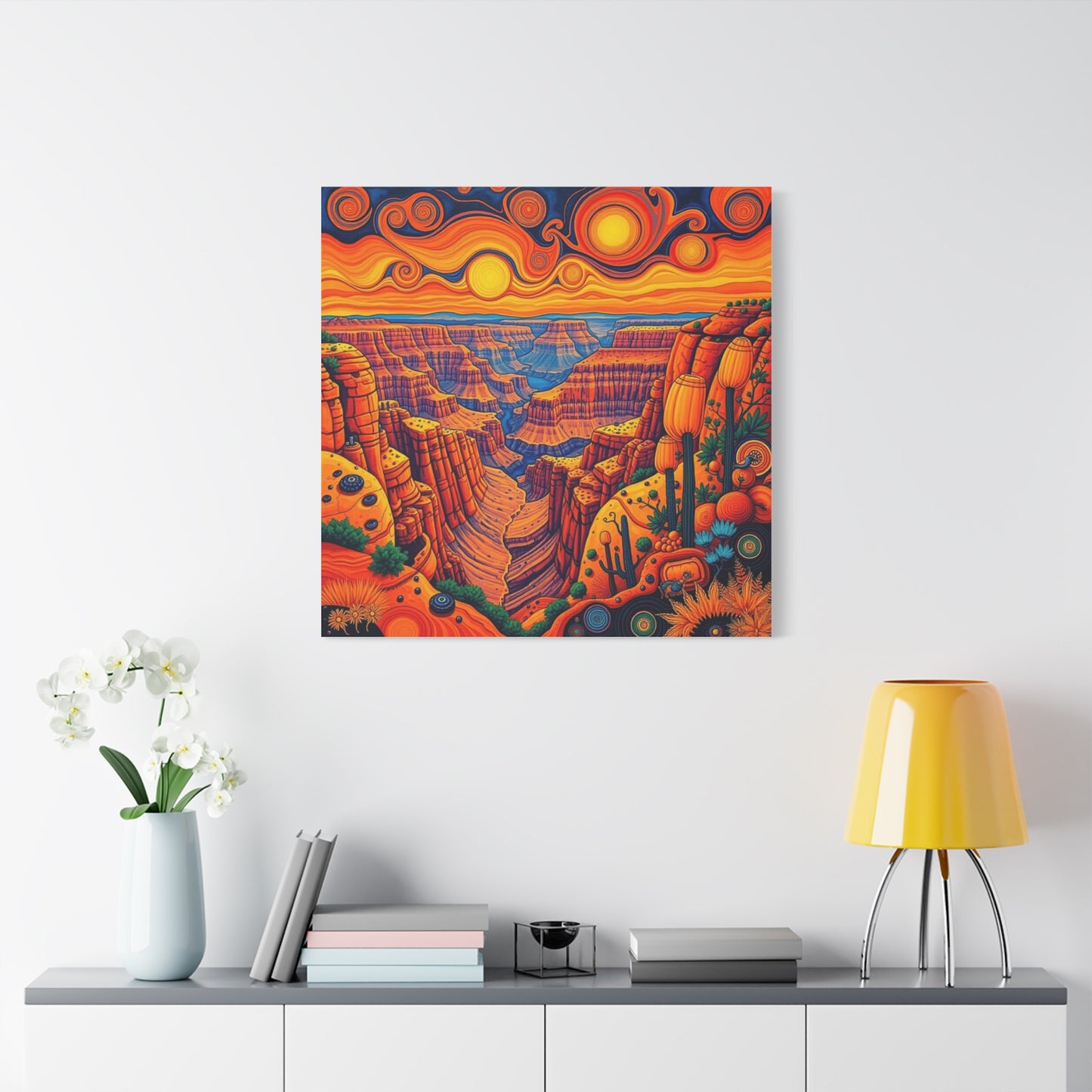 Canvas Print - Grand Canyon Abstract Art