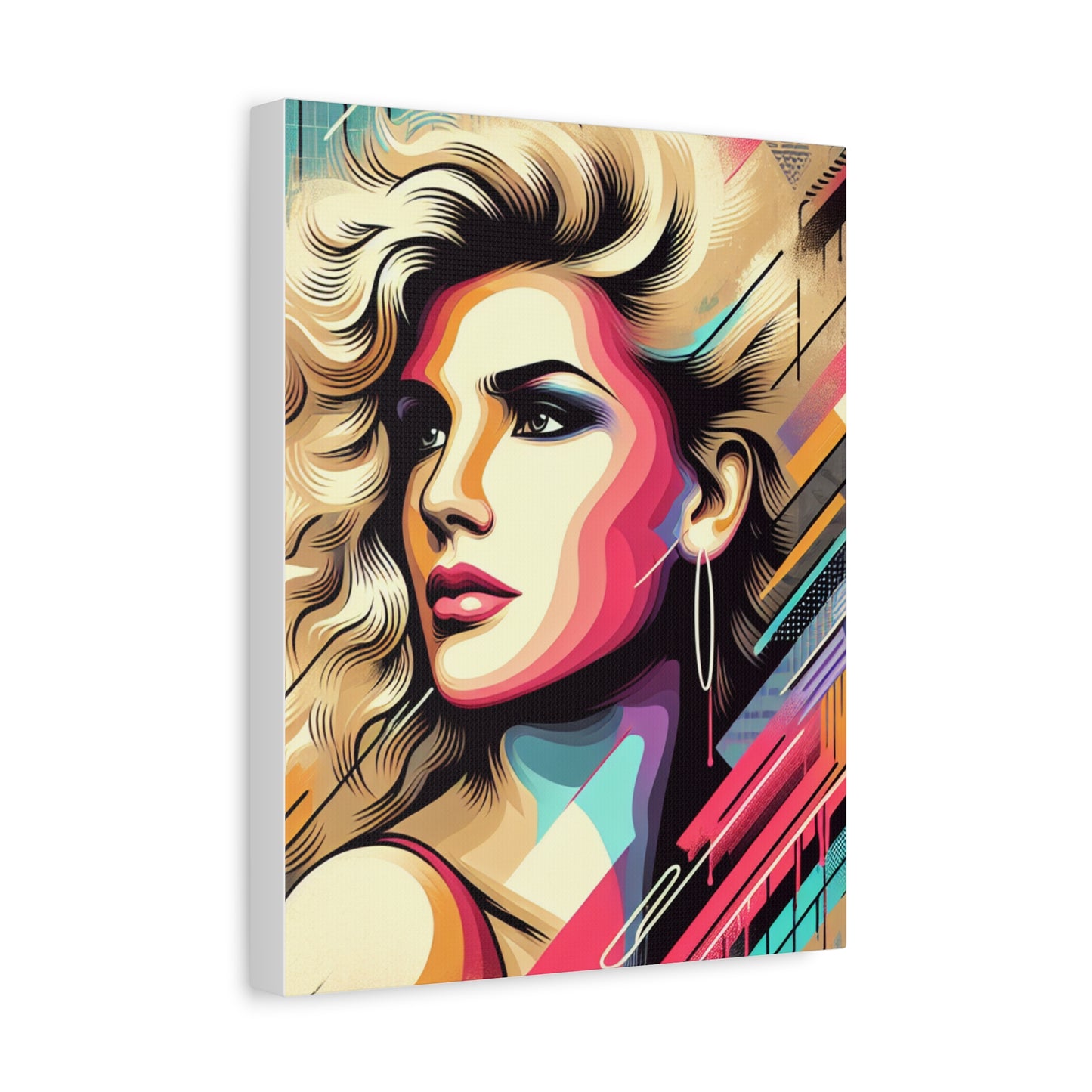 Pretty Woman Abstract Art