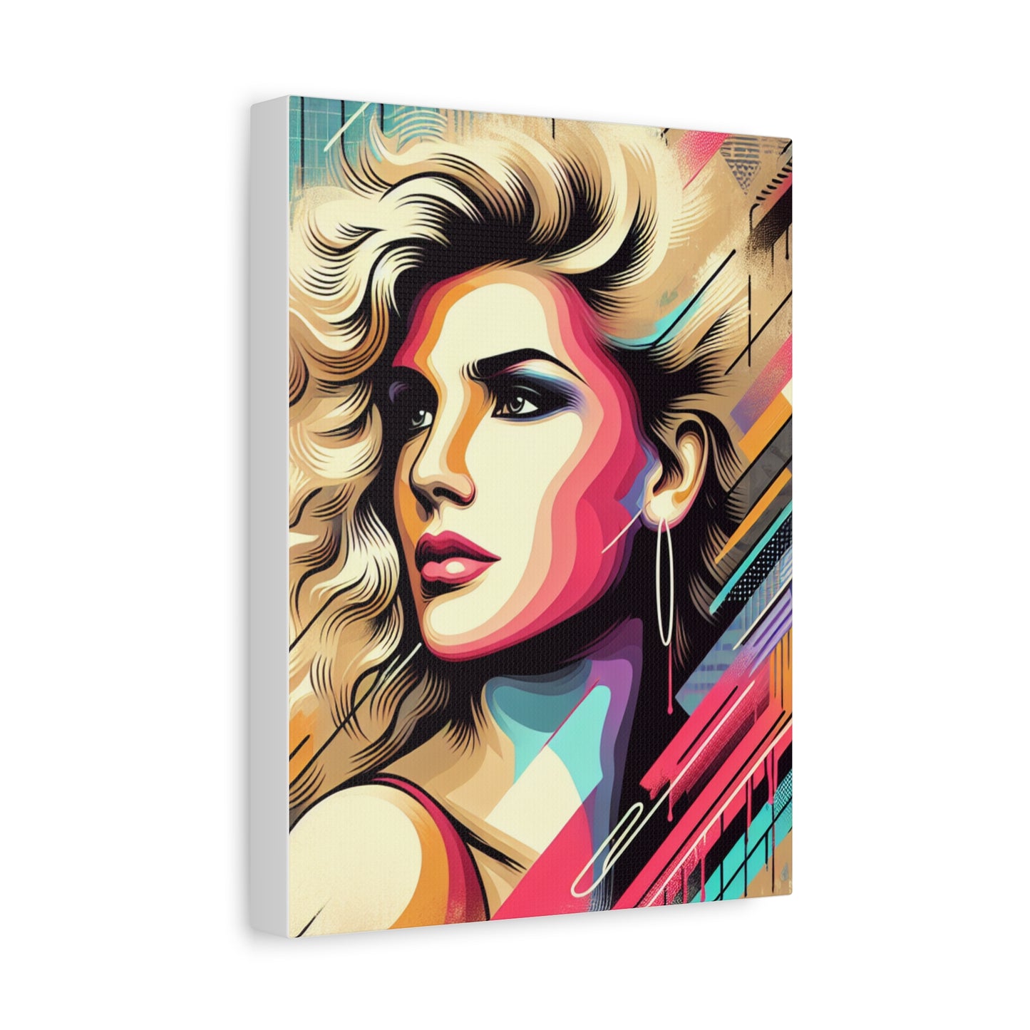 Pretty Woman Abstract Art