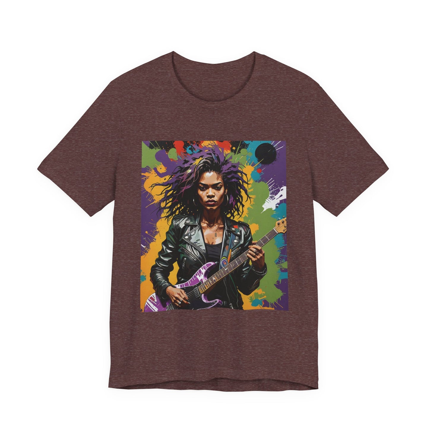 Female Rocker Abstract T-Shirt 2
