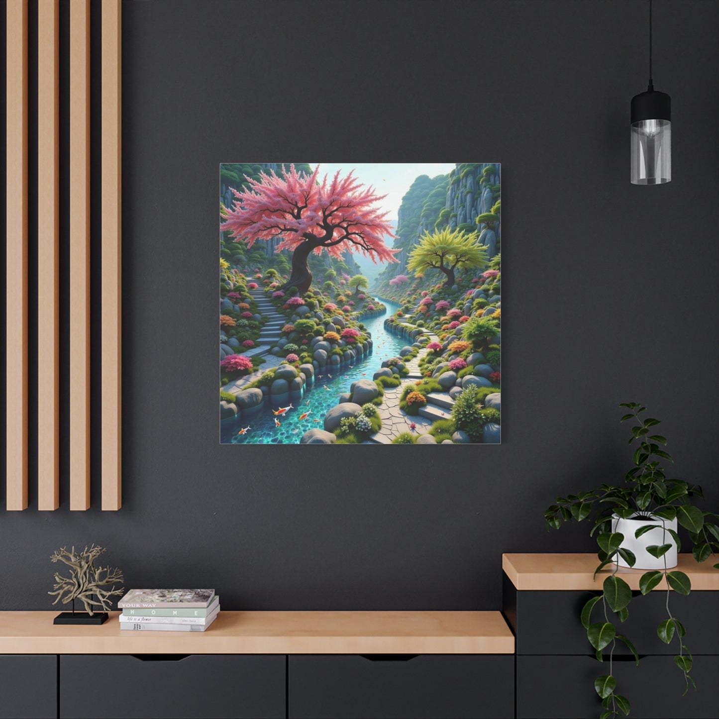 Canvas Wall Art - Vibrant Spring Matte Canvas Print