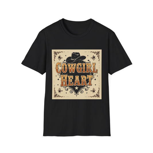 Cowgirl Heart Western Boho, Unisex T-Shirt,