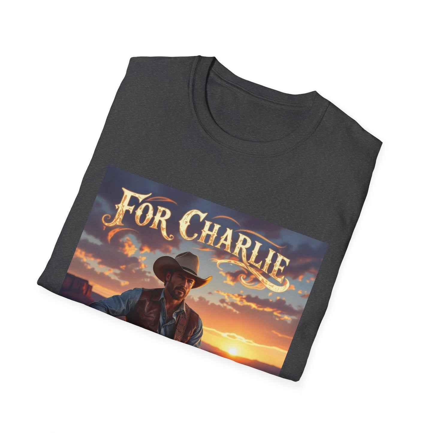 For Charlie Western Boho, Unisex T-Shirt,