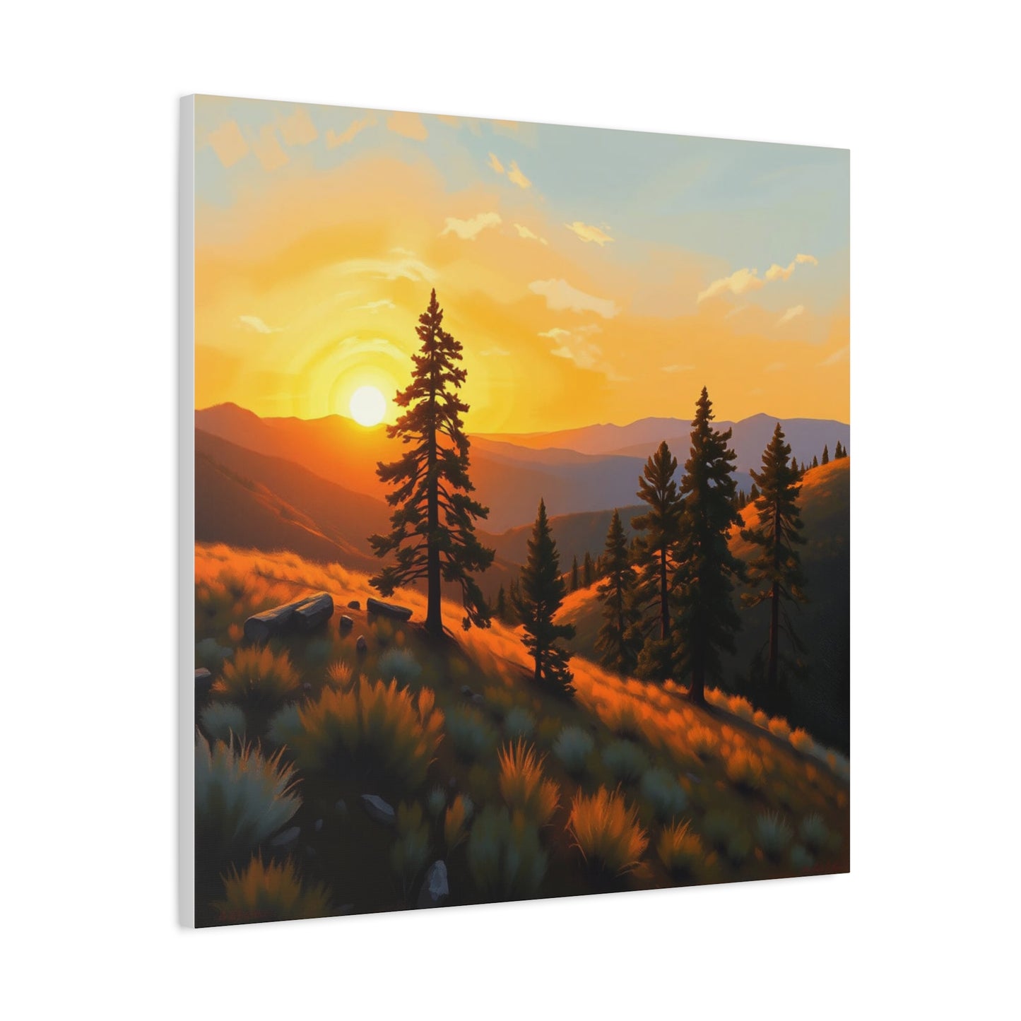 Canvas Wall Art - Black Hills Scenic