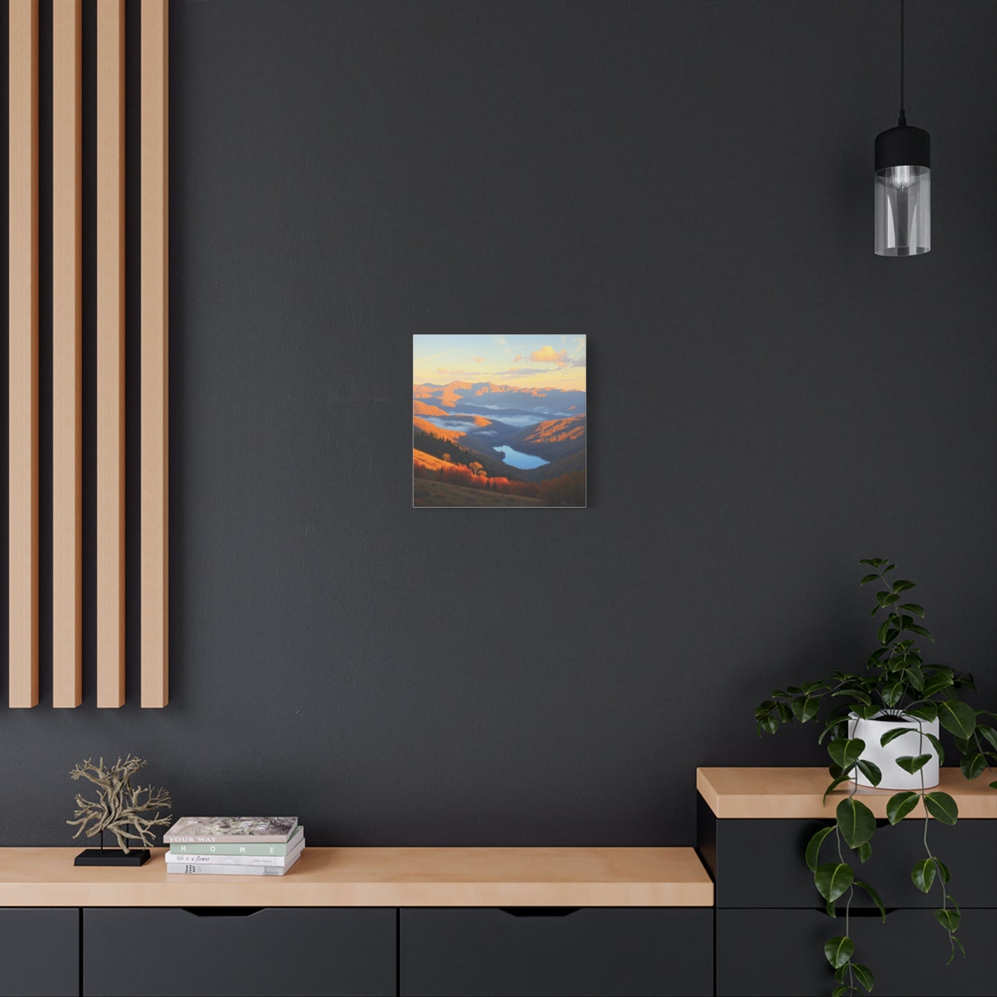Canvas Print - The Ozark Mountain Lake Art