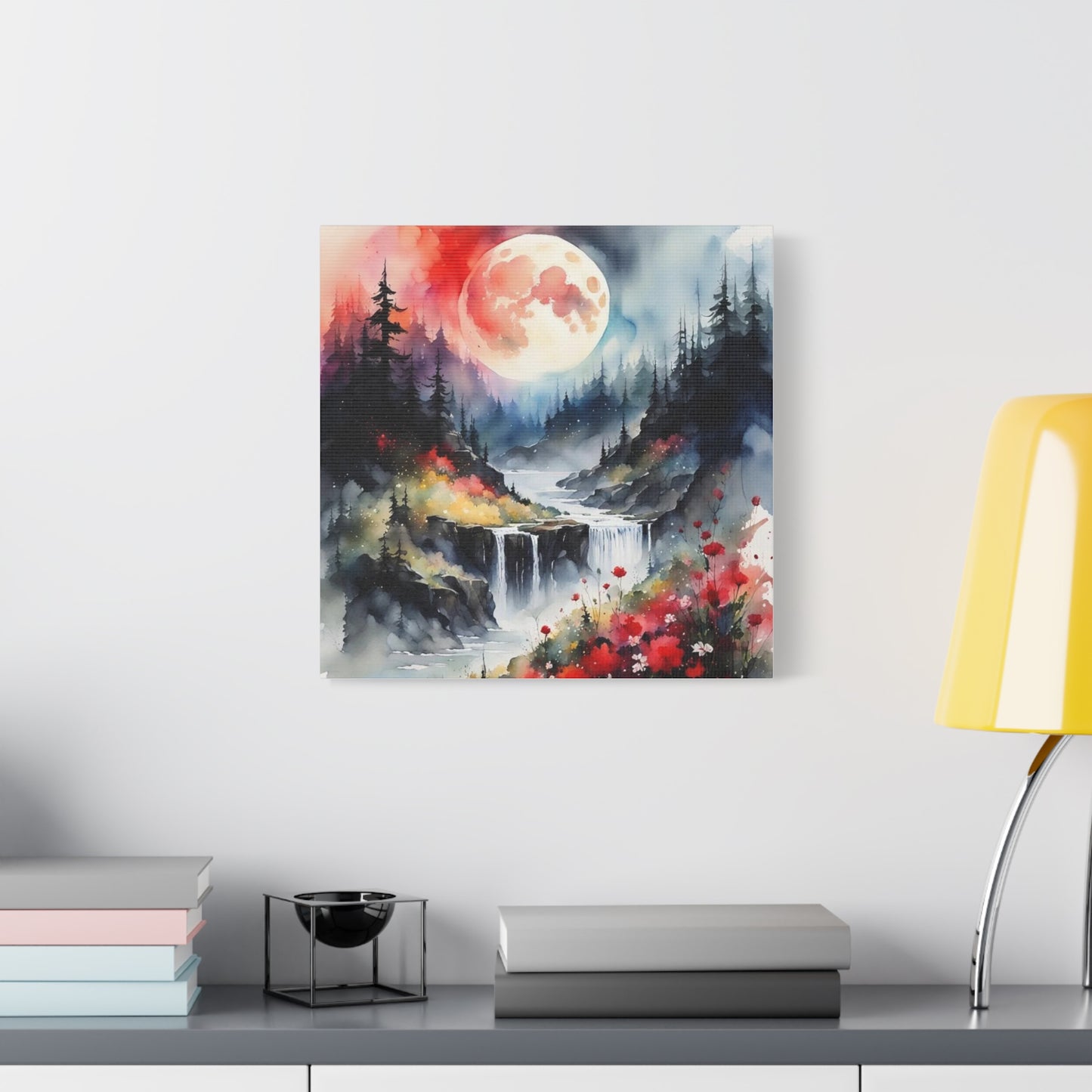 Large Moon Asian Abstract Art