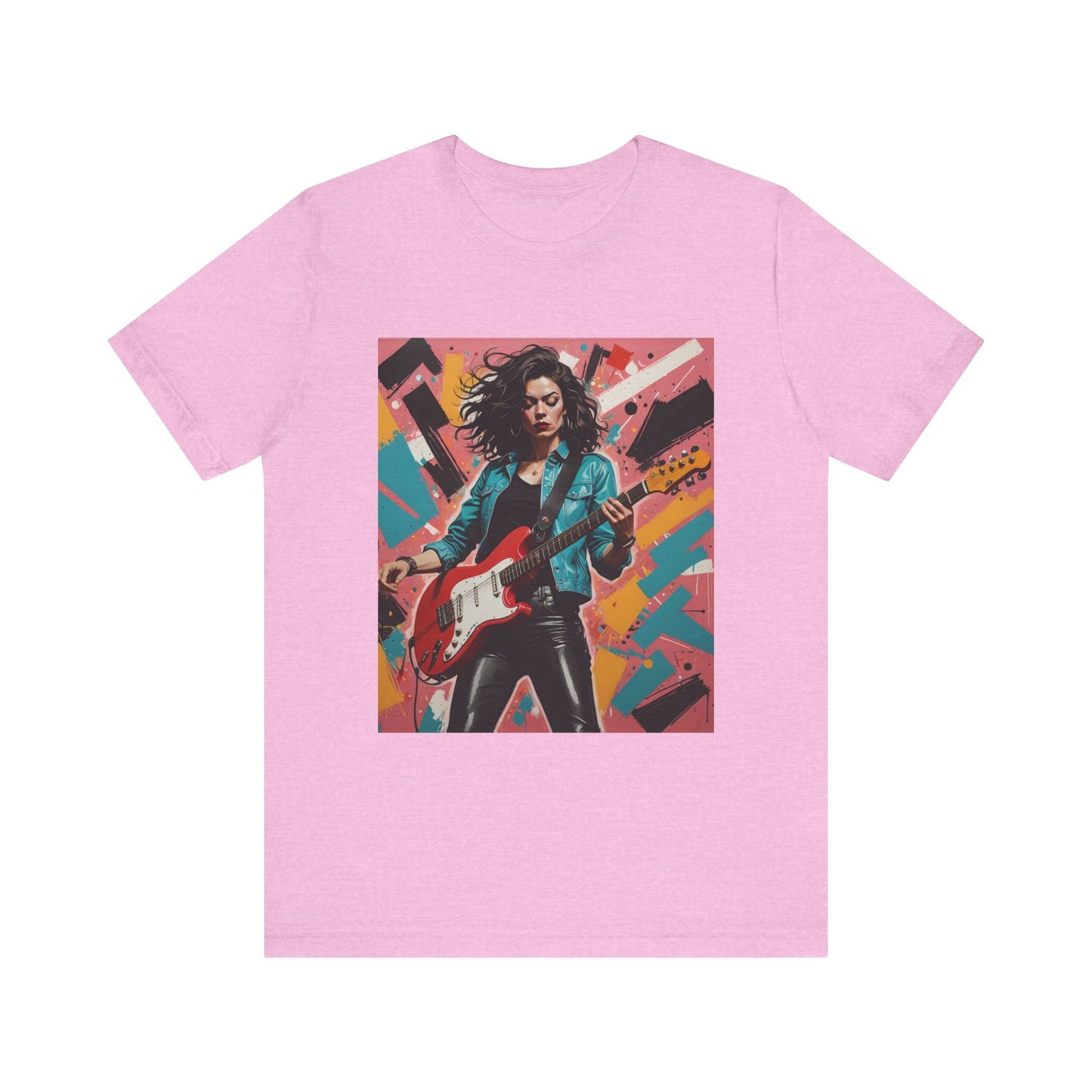 Female Rocker Abstract T-Shirt 3