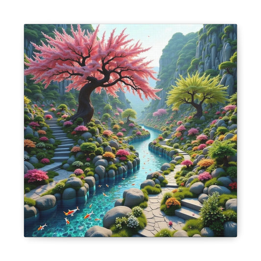 Canvas Wall Art - Vibrant Spring Matte Canvas Print