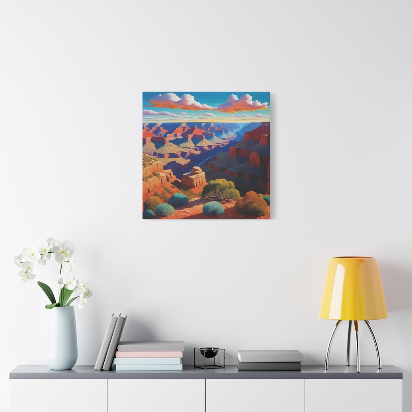 Canvas Print - Grand Canyon Abstract Art 3