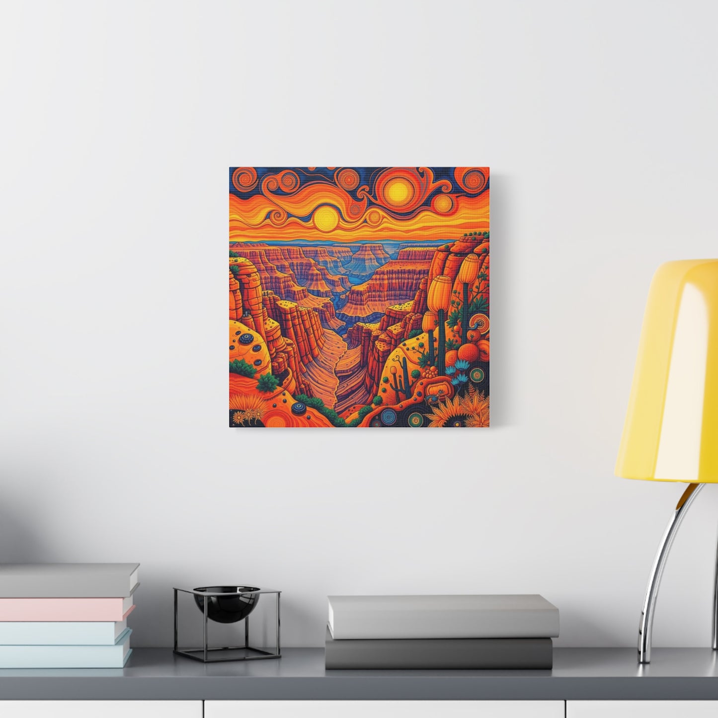 Canvas Print - Grand Canyon Abstract Art