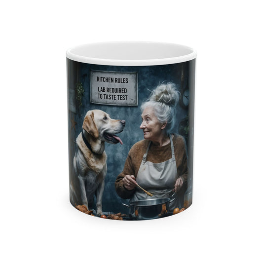 Lab Required Dog Ceramic Mug (11oz, 15oz)