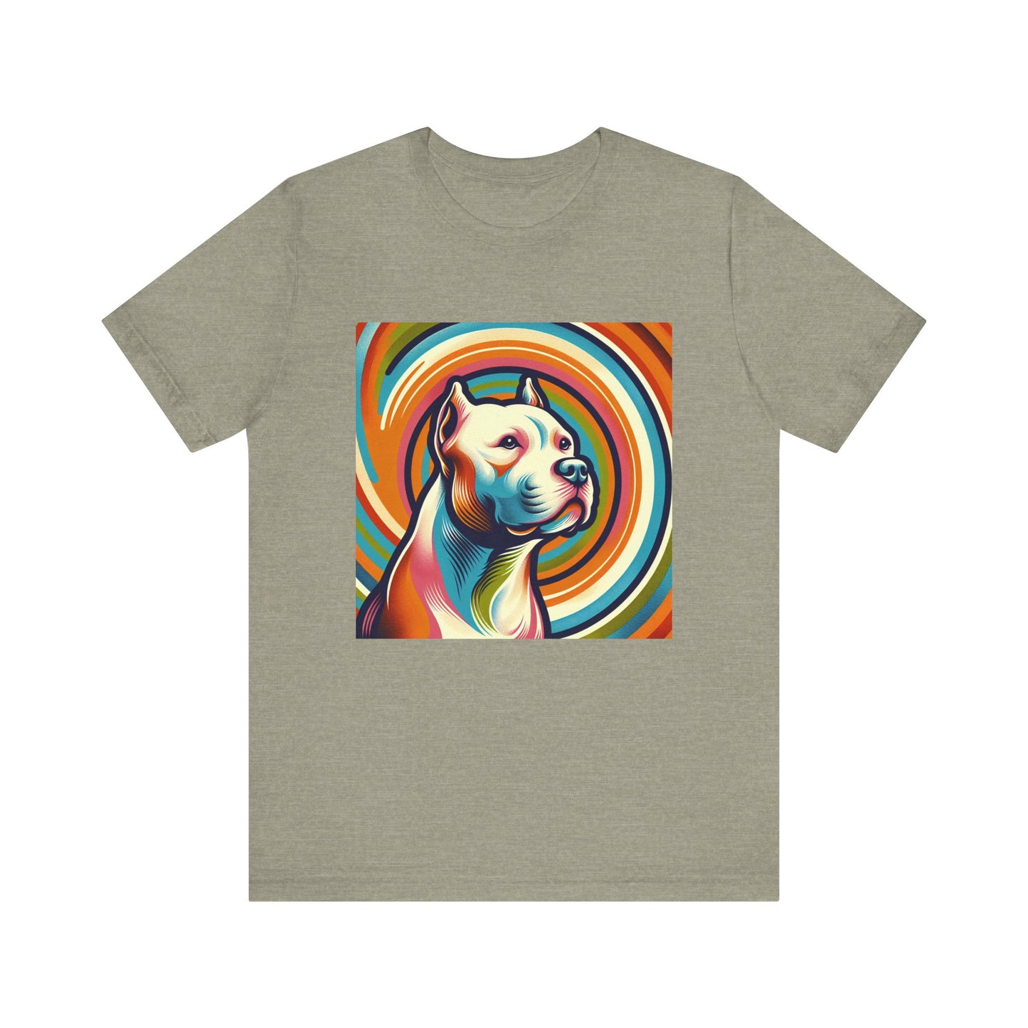 Retro Colorful Pit Bull Tee - Unisex Shirt