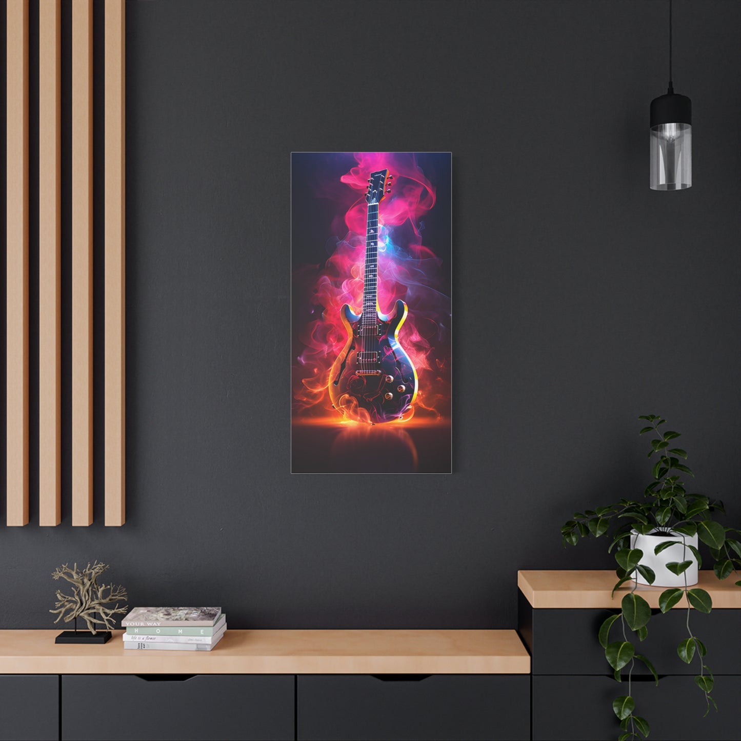 Canvas Print - Guitar Art 1