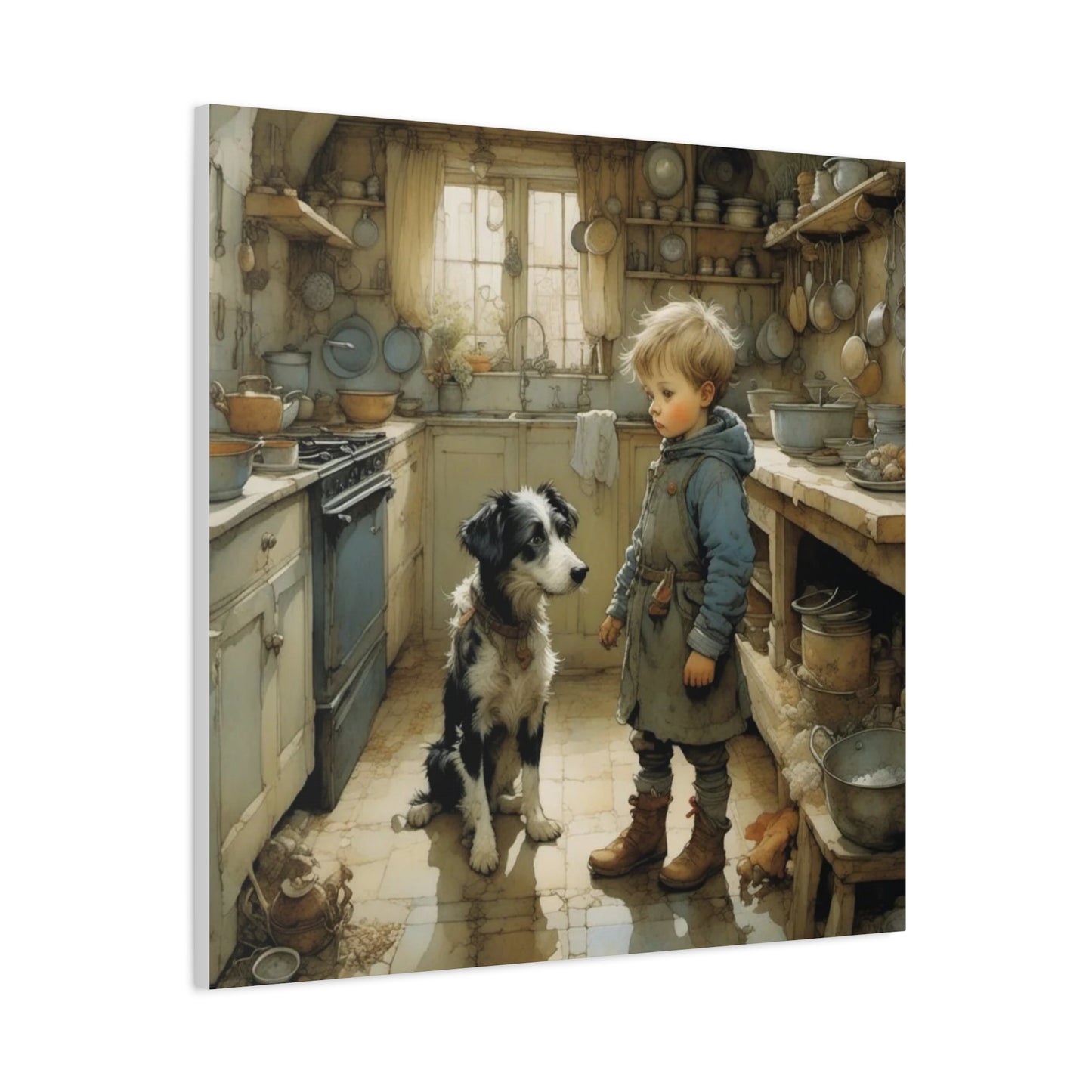 A Boy and His Dog Art