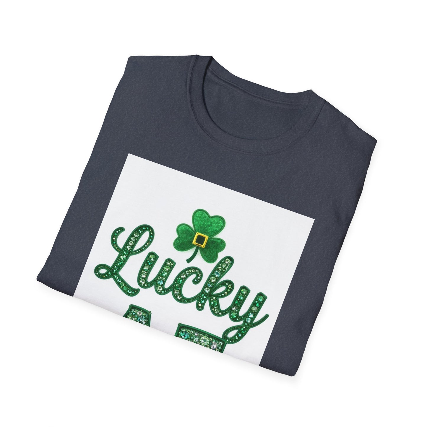 Lucky AF.. Saint Patty's Day Funny T-Shirt — St. Patrick's Day Humor Tee