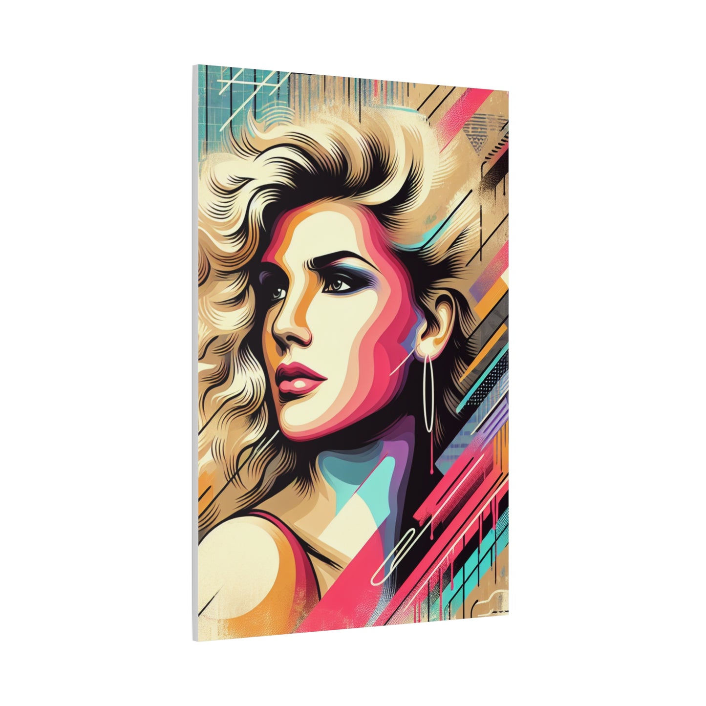 Pretty Woman Abstract Art