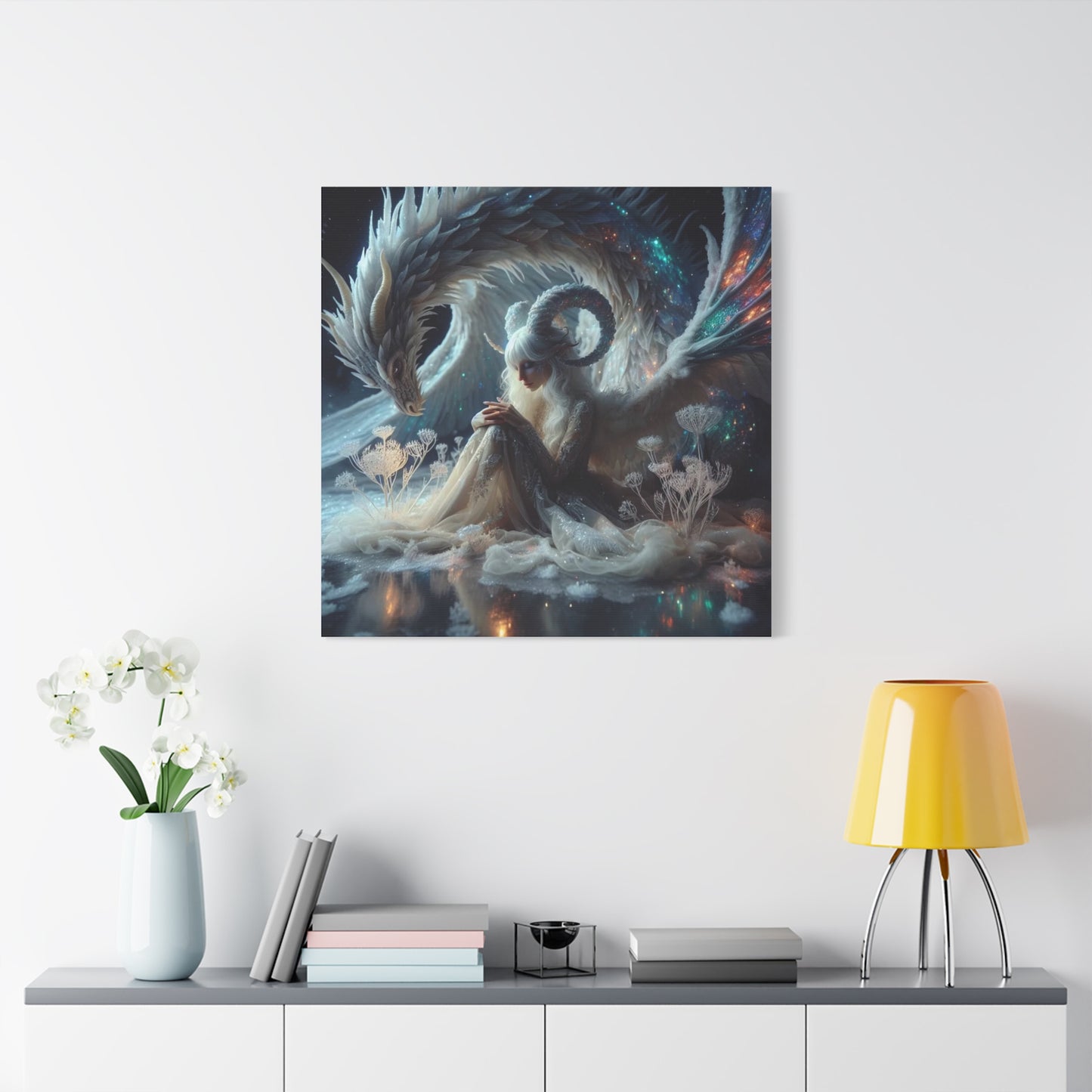 Canvas Print - The Dragon Queen Art