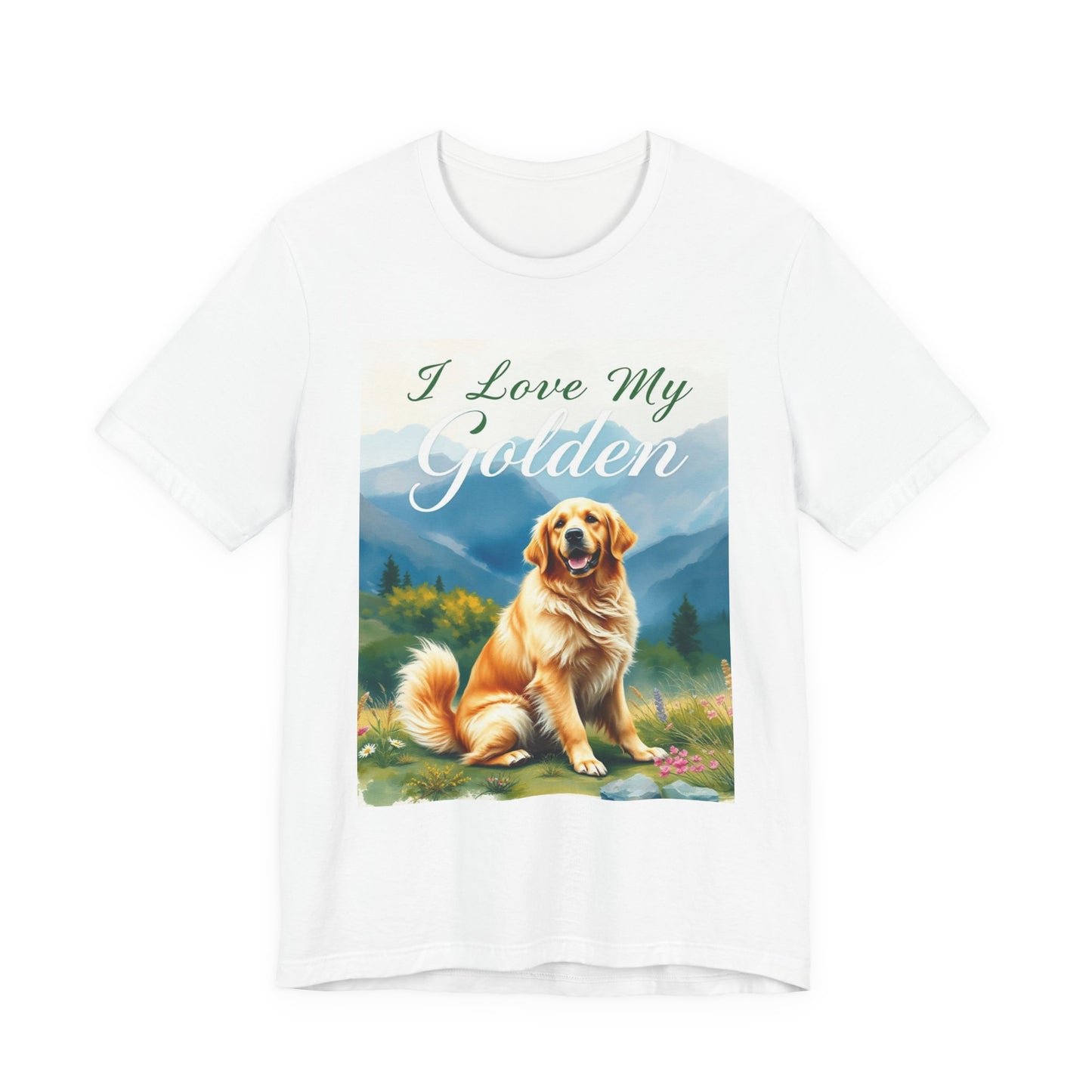 I Love My Golden T-Shirt